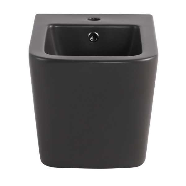 Біде підвісне Qtap Tern 520x350x330 мм, Anthracite QT17551303GAN4