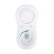 Готовое решение Qtap для ванной комнаты: подвесной унитаз Swan Ultra Quiet 520×360×320 + комплект инсталляции Nest 4 в 1 (линейная клавиша Matt Black)6