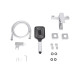 Смеситель для ванны Qtap Capricorn с душевым гарнитуром Chrome (k35) QTCAP3060102C482227