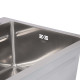 Lidz Handmade H7545 Мойка для кухни интегрированная Decor Honeycomb 3,0/1,0 мм LDH7545DEC483727