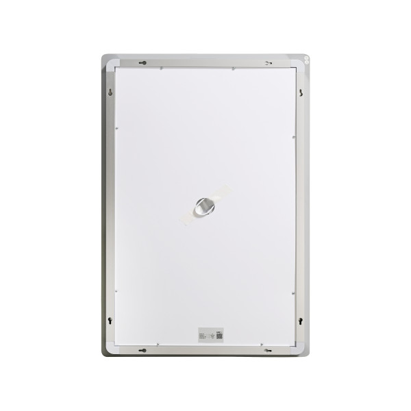 Дзеркало Lidz Kubis (KU2) 600х800 з LED-підсвічуванням Touch, з антизапотіванням, з димером, рег. яскравості LD78LF93760804844911