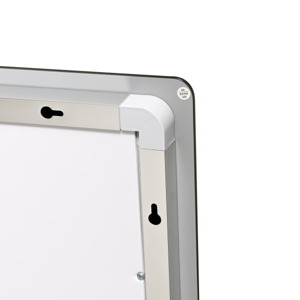 Дзеркало Lidz Kubis (KU2) 1000х800 з LED-підсвічуванням Touch, з антизапотіванням, з димером, рег. яскравості LD78LF614100804845011