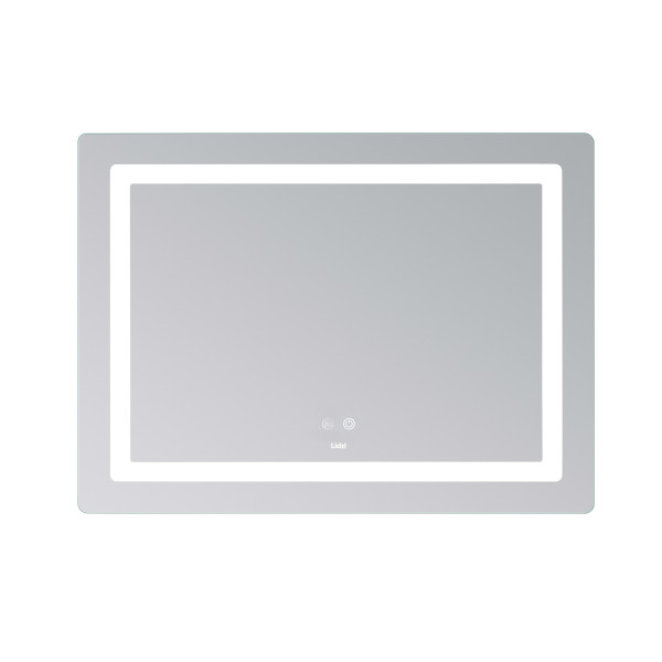 Зеркало Lidz Kubis (KU2) 900х700 с LED-подсветкой Touch, с антизапотеванием, с диммером, рег. яркости LD78LF9049070484525