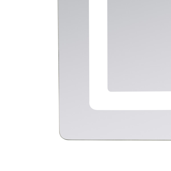 Зеркало Lidz Kubis (KU2) 900х700 с LED-подсветкой Touch, с антизапотеванием, с диммером, рег. яркости LD78LF9049070484529