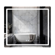 Зеркало Qtap Mideya (MI2) 800х700 с LED-подсветкой Touch, с антизапотеванием, с диммером, рег. яркости QT2078NCF8070484761