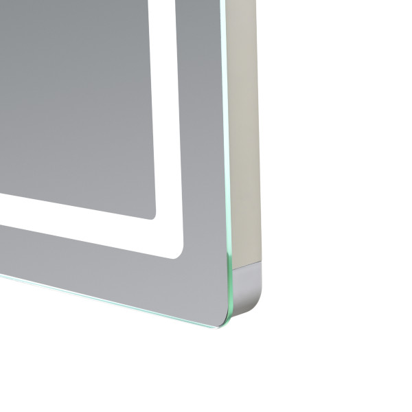 Зеркало Qtap Mideya (MI2) 600х800 с LED-подсветкой Touch, с антизапотеванием, диммером, рег. яркости QT2078F60806