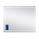 Зеркало Qtap Mideya (MI2) 900х700 с LED-подсветкой Touch, с антизапотеванием, с диммером, рег. яркости QT2078NCF90703