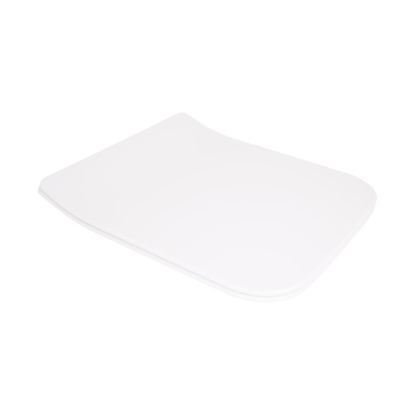 Qtap Сидіння для унітаза (Crow 640) 460x350x47 мм, White, з мікроліфтом, Slim Duroplast, Quick Release QTSC179W487001
