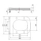 Qtap Сидіння для унітаза (Crow 640) 460x350x47 мм, White, з мікроліфтом, Slim Duroplast, Quick Release QTSC179W487002