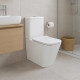 Унитаз-компакт Qtap Crow Eco безободковый с сиденьем Soft-close QTCRO27W487503