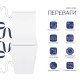 Унитаз-компакт Qtap Crow Eco безободковый с сиденьем Soft-close QTCRO27W487504