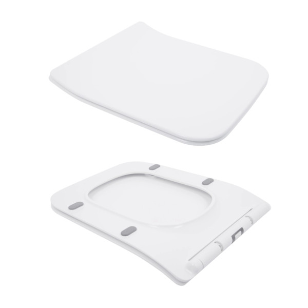 Унитаз-компакт Qtap Crow Eco безободковый с сиденьем Soft-close QTCRO27W4875010