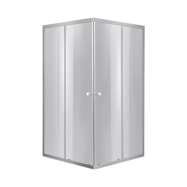 Lidz Набор: Душевая кабина Wawel SC90x90.SAT.LOW.DGR, квадратная, стекло тонированное 4 мм + Душевой поддон Kapielka ST90x90x144