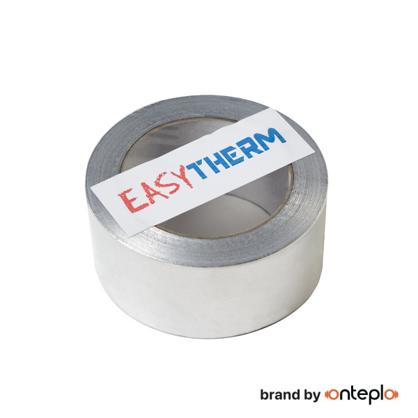 Скотч фольгований для монтажу матів Easytherm EMF та іншого застосування (50мм х 30м)4