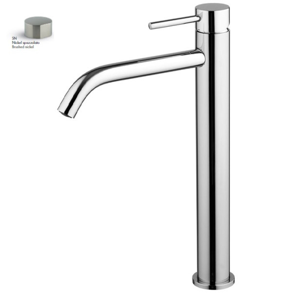 Змішувач для умивальника Spillo Up Brushed nickel F3031-HXSSN Fima1