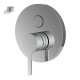 Змішувач для душу Snap Brushed nickel F3119E2SN Fima1