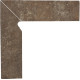 Цоколь лівий Ilario Brown 2х-елементний 81x300x11 Paradyz1