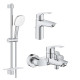 Набір змішувачів для ванни 3 в 1 Eurosmart UA123238S3 Grohe1