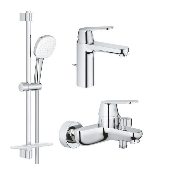 Набір змішувачів для ванни 3 в 1 Eurosmart Cosmopolitan UA126112M3 Grohe1