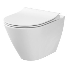 Унітаз підвісний City CleanOn з кришкою Slim дюропласт soft close SZCZ1001681773 Cersanit1