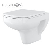 Унітаз підвісний Colour CleanOn з кришкою Slim дюропласт soft close SZCZ1001261608 Cersanit1