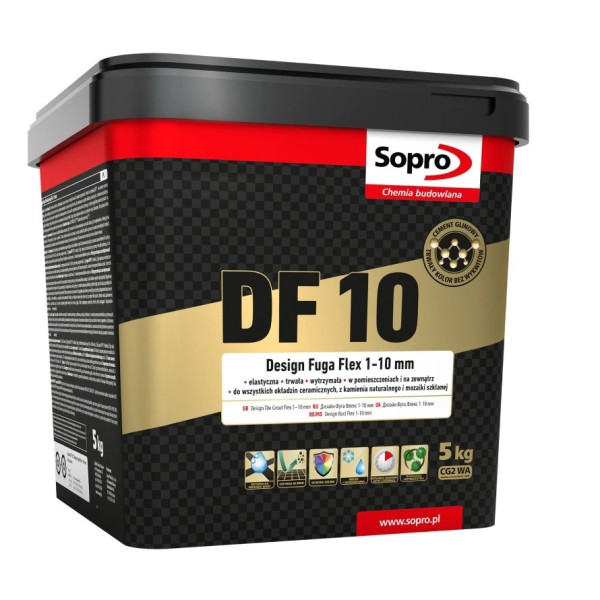 Затирка для швів Sopro DF 10 1067 каштан №50 (5 кг)1