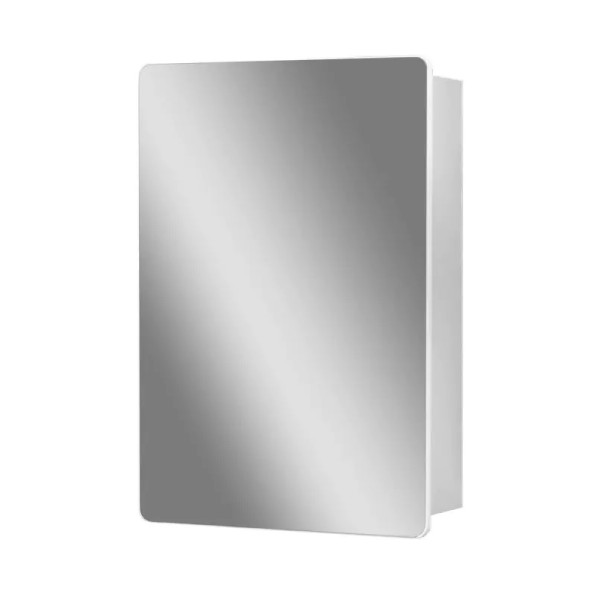 Шафка-дзеркало Базис 500 ШН-0750 білий D-Line1