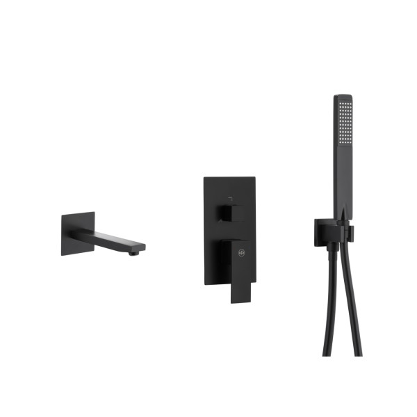 Змішувач для ванни Logon Black 5139-401-81 KFA ARMATURA1