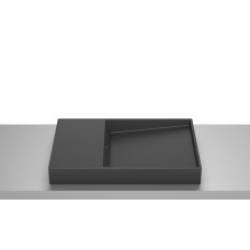 Умивальник Horizon Dash 600x420 Black matt A32727608B Roca1