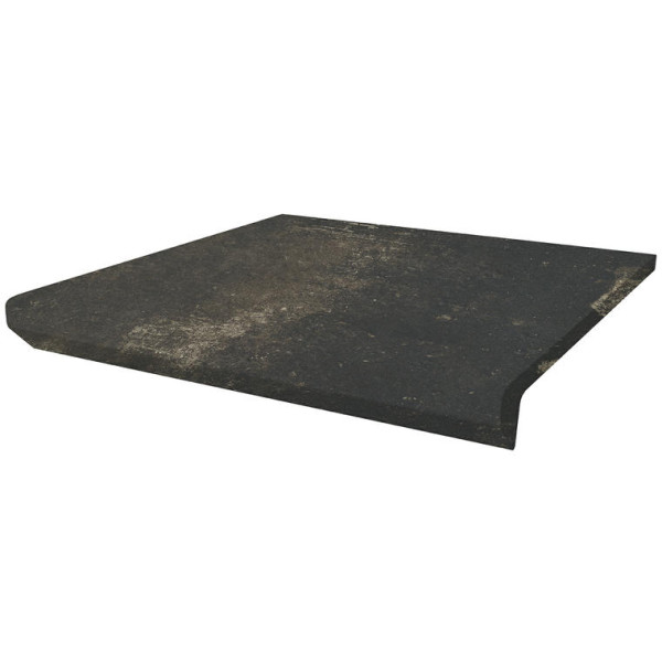 Сходинка з капіносом пряма Scandiano Brown 30x33 код 6782 Ceramika Paradyz1