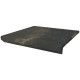 Сходинка з капіносом пряма Scandiano Brown 30x33 код 6782 Ceramika Paradyz1