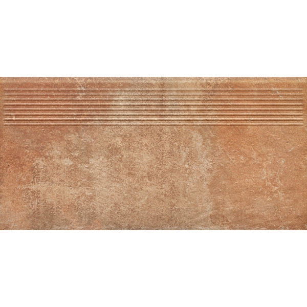 Сходинка пряма Scandiano Rosso 30x60 код 1138 Ceramika Paradyz1