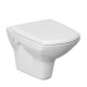 Унітаз підвісний Carina 548 CleanOn з кришкою дюропласт soft close SZCZ1000841773 Cersanit1