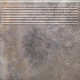 Сходинка пряма Viano Grys 30x30 код 5013 Ceramika Paradyz1
