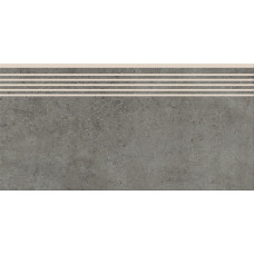 Сходинка пряма HIGHBROOK DARK GREY STEPTREAD 298х598x8 Cersanit1
