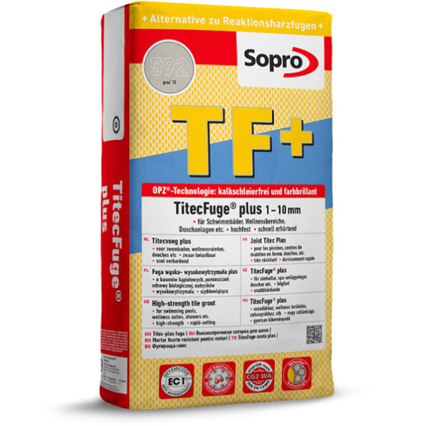 Затирка для швів Sopro TF+ 592 сіра №15 (15 кг)1