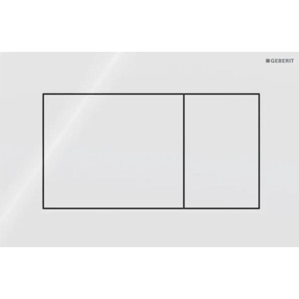 Кнопка зливу Sigma 01 Square 115.660.11.1 білий Geberit1