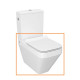 Унітаз підлоговий Crea CleanOn з кришкою Slim дюропласт soft close (CCCZ1005946213) Cersanit1