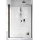 Душові двері NES Black DWS 120 ліві RADAWAY1