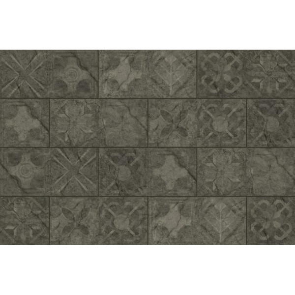 Плитка фасадна Torstone Grafit Decor 148x300x9 Cerrad1
