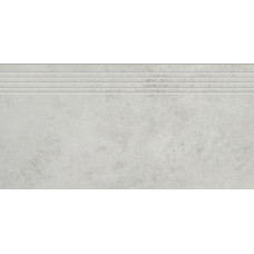 Сходинка пряма різана Scratch Bianco MAT 29,8x59,8 код 6227 Ceramika Paradyz1