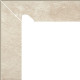 Цоколь Scandiano Beige Лівий 2 ел 8,1x30 код 5762 Ceramika Paradyz1