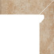 Цоколь Ilario Beige Правий 2 ел 8,1x30 код 6899 Ceramika Paradyz1