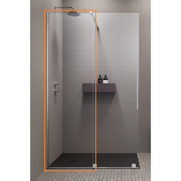 Бокова стінка Furo Walk-in 444 RADAWAY1