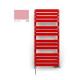 Рушникосушка Warp T One 785x500 Ral 3015 WWWTN078050K315E1P Terma1