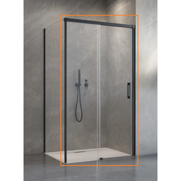 Душові двері Idea Black KDS 130 R RADAWAY1