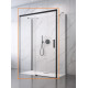 Душові двері Idea Black KDS+S 160 L RADAWAY1