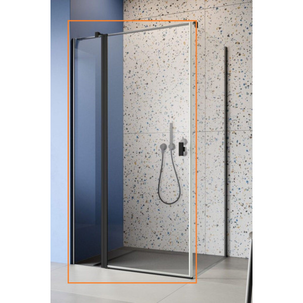 Душові двері NES 8 Black KDJ II 120 L RADAWAY1