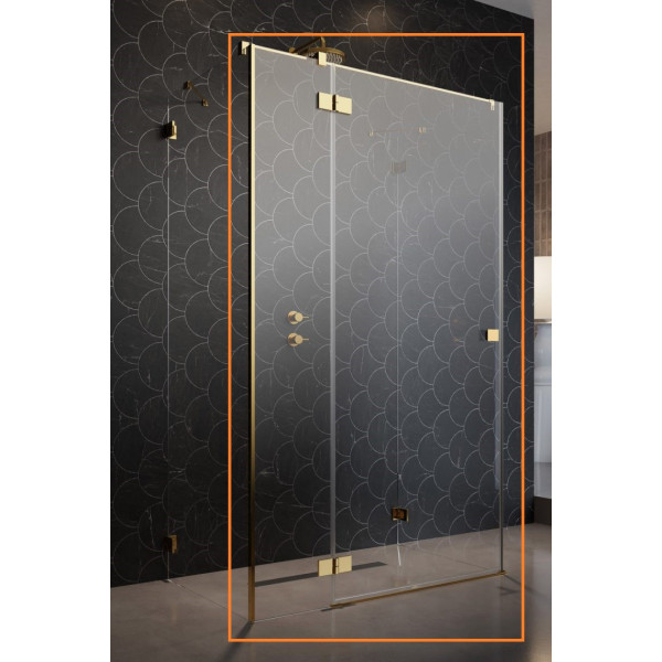 Душові двері Essenza Pro Gold KDJ+S 80 ліві, RADAWAY1