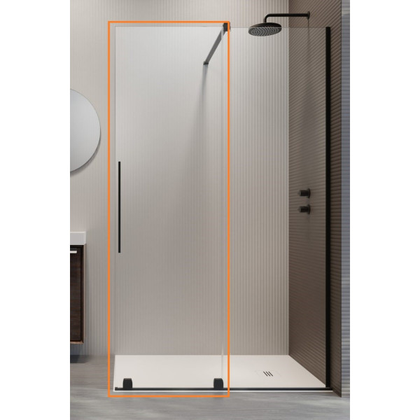 Душові двері Furo Black Walk-in 738 R RADAWAY1